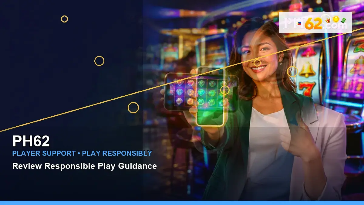 PH62 high-energy coins casino cashback rewards in a right-framed layout for Philippine players