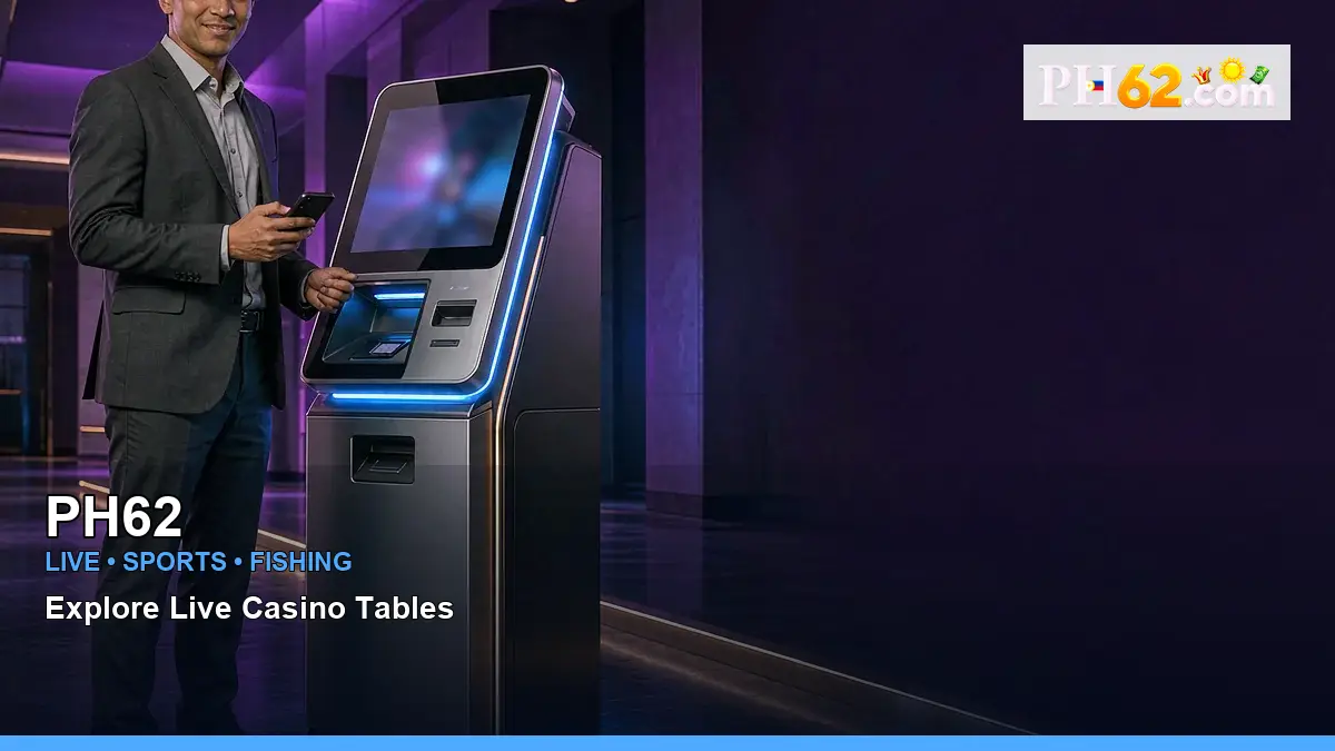 PH62 high-energy casino payment methods in a scan concept layout for Philippine players