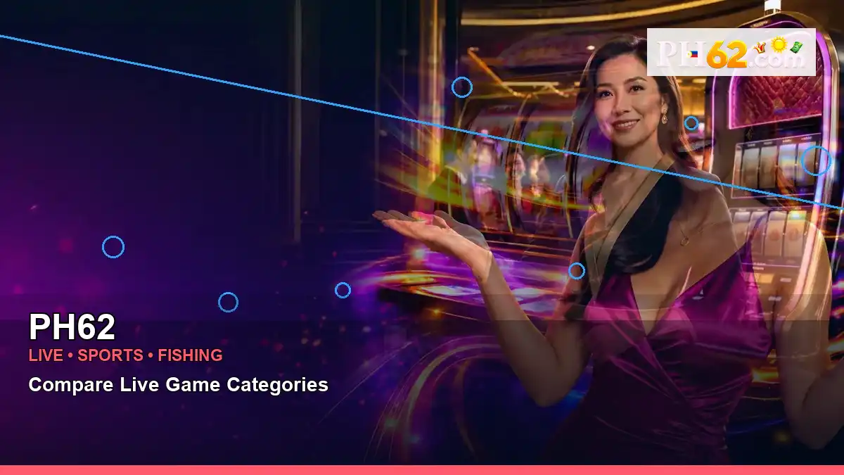 PH62 wide-action mobile casino app highlighting mobile-friendly casino play