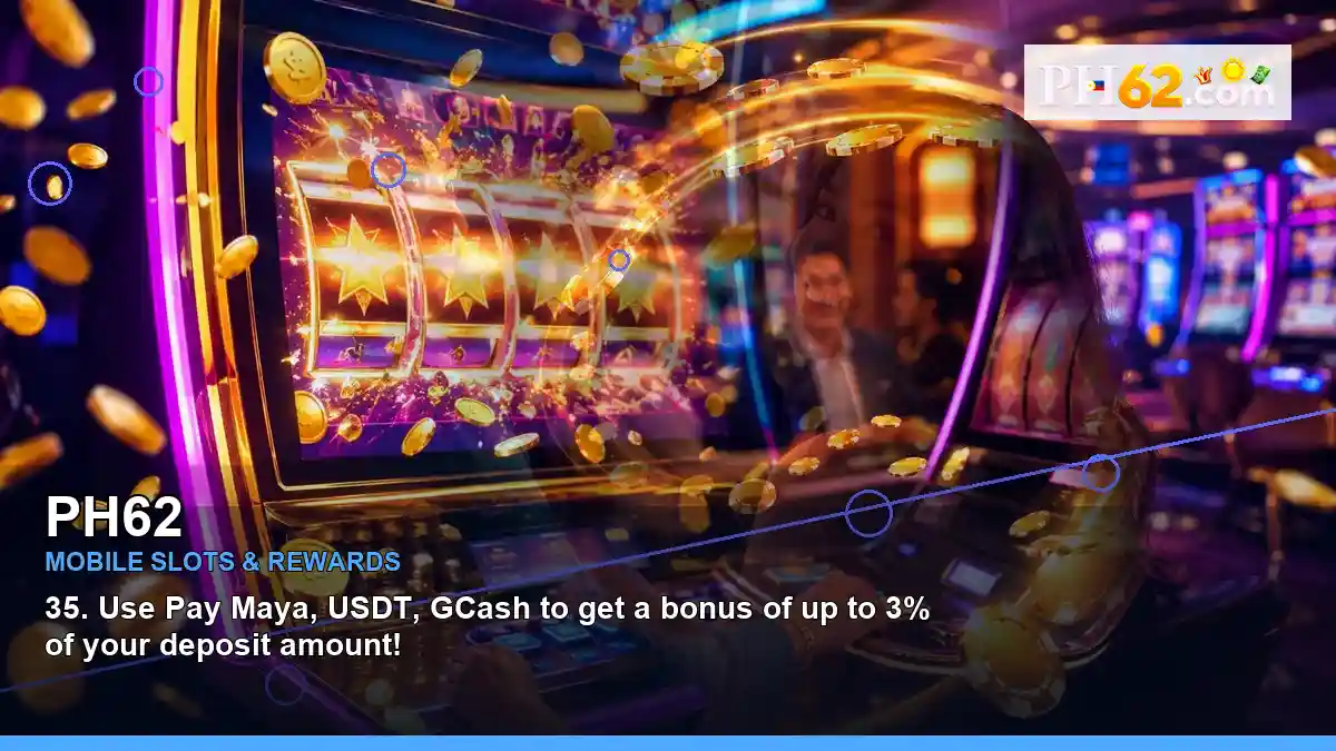 PH62 high-energy night online slot games in a layered collage layout for Philippine players